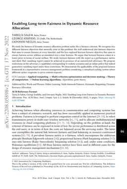 Enabling Long-term Fairness in Dynamic Resource Allocation