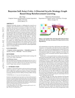 Bayesian Soft Actor-Critic: A Directed Acyclic Strategy Graph Based Deep
  Reinforcement Learning