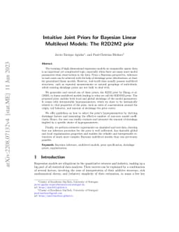 Intuitive Joint Priors for Bayesian Linear Multilevel Models: The R2D2M2
  prior