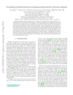 DPA-1: Pretraining of Attention-based Deep Potential Model for Molecular
  Simulation