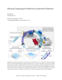 Physical Computing for Materials Acceleration Platforms