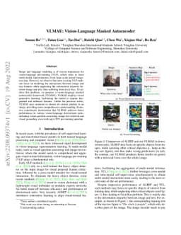 VLMAE: Vision-Language Masked Autoencoder