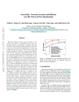 DenseShift: Towards Accurate and Efficient Low-Bit Power-of-Two
  Quantization
