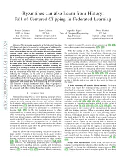 Byzantines can also Learn from History: Fall of Centered Clipping in
  Federated Learning