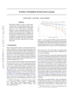 ProPaLL: Probabilistic Partial Label Learning