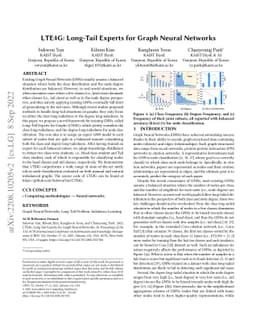 LTE4G: Long-Tail Experts for Graph Neural Networks