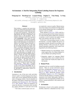 SciAnnotate: A Tool for Integrating Weak Labeling Sources for Sequence
  Labeling