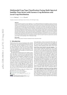 Multimodal Crop Type Classification Fusing Multi-Spectral Satellite Time
  Series with Farmers Crop Rotations and Local Crop Distribution