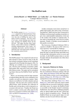 The DialPort tools