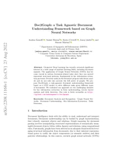 Doc2Graph: a Task Agnostic Document Understanding Framework based on
  Graph Neural Networks