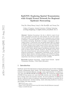 EpiGNN: Exploring Spatial Transmission with Graph Neural Network for
  Regional Epidemic Forecasting