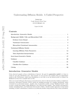 Understanding Diffusion Models: A Unified Perspective