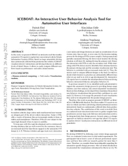 ICEBOAT: An Interactive User Behavior Analysis Tool for Automotive User
  Interfaces
