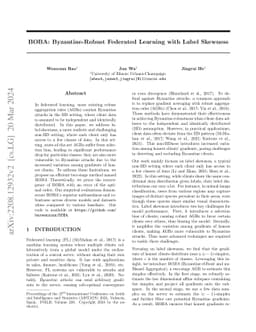 BOBA: Byzantine-Robust Federated Learning with Label Skewness