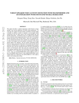 Target Speaker Voice Activity Detection with Transformers and Its
  Integration with End-to-End Neural Diarization