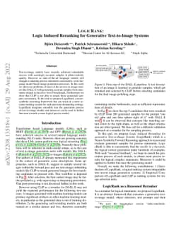 LogicRank: Logic Induced Reranking for Generative Text-to-Image Systems