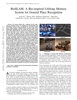 BioSLAM: A Bio-inspired Lifelong Memory System for General Place
  Recognition