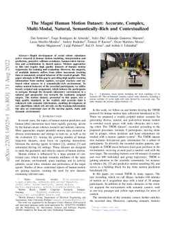 The Magni Human Motion Dataset: Accurate, Complex, Multi-Modal, Natural,
  Semantically-Rich and Contextualized