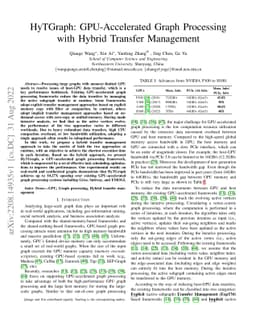 HyTGraph: GPU-Accelerated Graph Processing with Hybrid Transfer
  Management