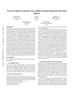 Factor Graph Accelerator for LiDAR-Inertial Odometry