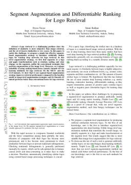 Segment Augmentation and Differentiable Ranking for Logo Retrieval
