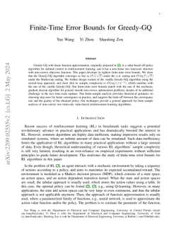Finite-Time Error Bounds for Greedy-GQ