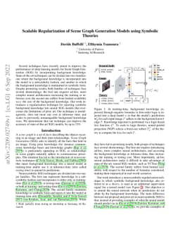 Scalable Regularization of Scene Graph Generation Models using Symbolic
  Theories