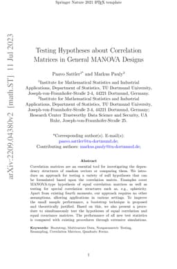 Testing Hypotheses about Correlation Matrices in General MANOVA Designs