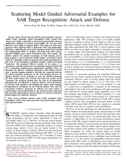 Scattering Model Guided Adversarial Examples for SAR Target Recognition:
  Attack and Defense