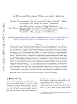 A Meta-level Analysis of Online Anomaly Detectors