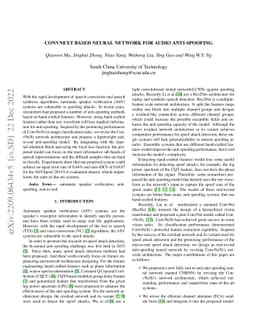 ConvNeXt Based Neural Network for Audio Anti-Spoofing