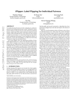 iFlipper: Label Flipping for Individual Fairness