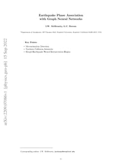 Earthquake Phase Association with Graph Neural Networks