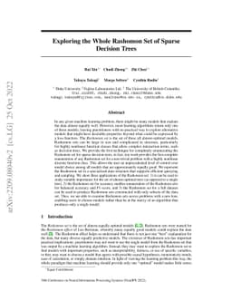 Exploring the Whole Rashomon Set of Sparse Decision Trees