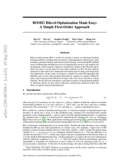BOME! Bilevel Optimization Made Easy: A Simple First-Order Approach