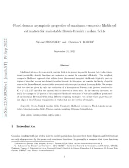 Fixed-domain asymptotic properties of maximum composite likelihood
  estimators for max-stable Brown-Resnick random fields