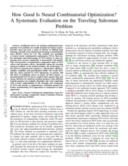 How Good Is Neural Combinatorial Optimization? A Systematic Evaluation
  on the Traveling Salesman Problem