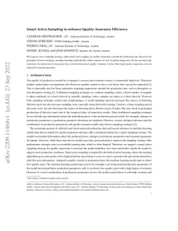 Smart Active Sampling to enhance Quality Assurance Efficiency