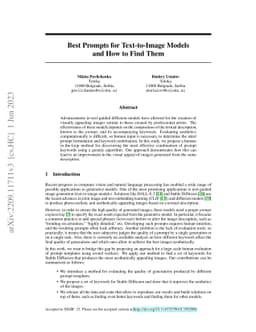 Best Prompts for Text-to-Image Models and How to Find Them