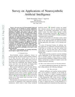 Survey on Applications of Neurosymbolic Artificial Intelligence