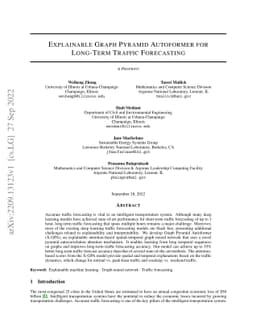 Explainable Graph Pyramid Autoformer for Long-Term Traffic Forecasting