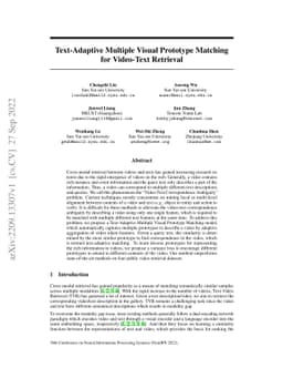 Text-Adaptive Multiple Visual Prototype Matching for Video-Text
  Retrieval