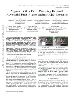 Suppress with a Patch: Revisiting Universal Adversarial Patch Attacks
  against Object Detection