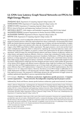 LL-GNN: Low Latency Graph Neural Networks on FPGAs for High Energy
  Physics