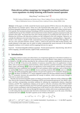 Data-driven soliton mappings for integrable fractional nonlinear wave
  equations via deep learning with Fourier neural operator
