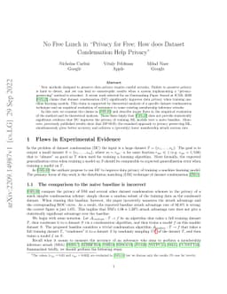 No Free Lunch in "Privacy for Free: How does Dataset Condensation Help
  Privacy"