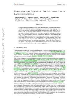 Compositional Semantic Parsing with Large Language Models