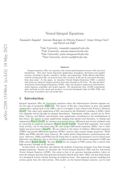 Neural Integral Equations