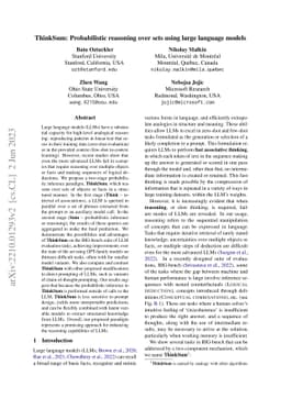 ThinkSum: Probabilistic reasoning over sets using large language models