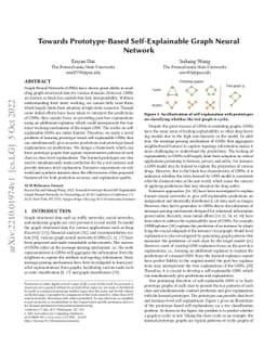 Towards Prototype-Based Self-Explainable Graph Neural Network